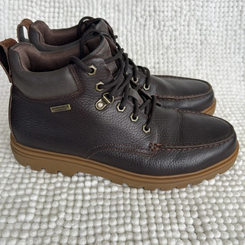 Rockport Works Weather or Not‎ Work Alloy Toe Mens Boots Oxfords RK6710 Size 9M
